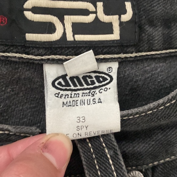 Black JNCO, Vintage. Not really found easily anywhere else. Size 33 - Picture 4 of 6